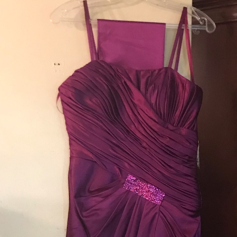 ๐ Fanny Fashion Magenta Gown-Small - Picture 3 of 7